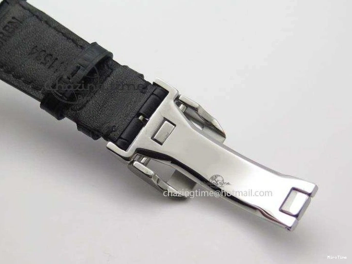 MIROTIME 0331 Portuguese Tourbillon Power Reserve Moonphase SS Black Dial On Black Leather Strap TechFriendly 7321